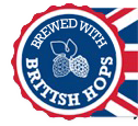 Brewed with British Hops